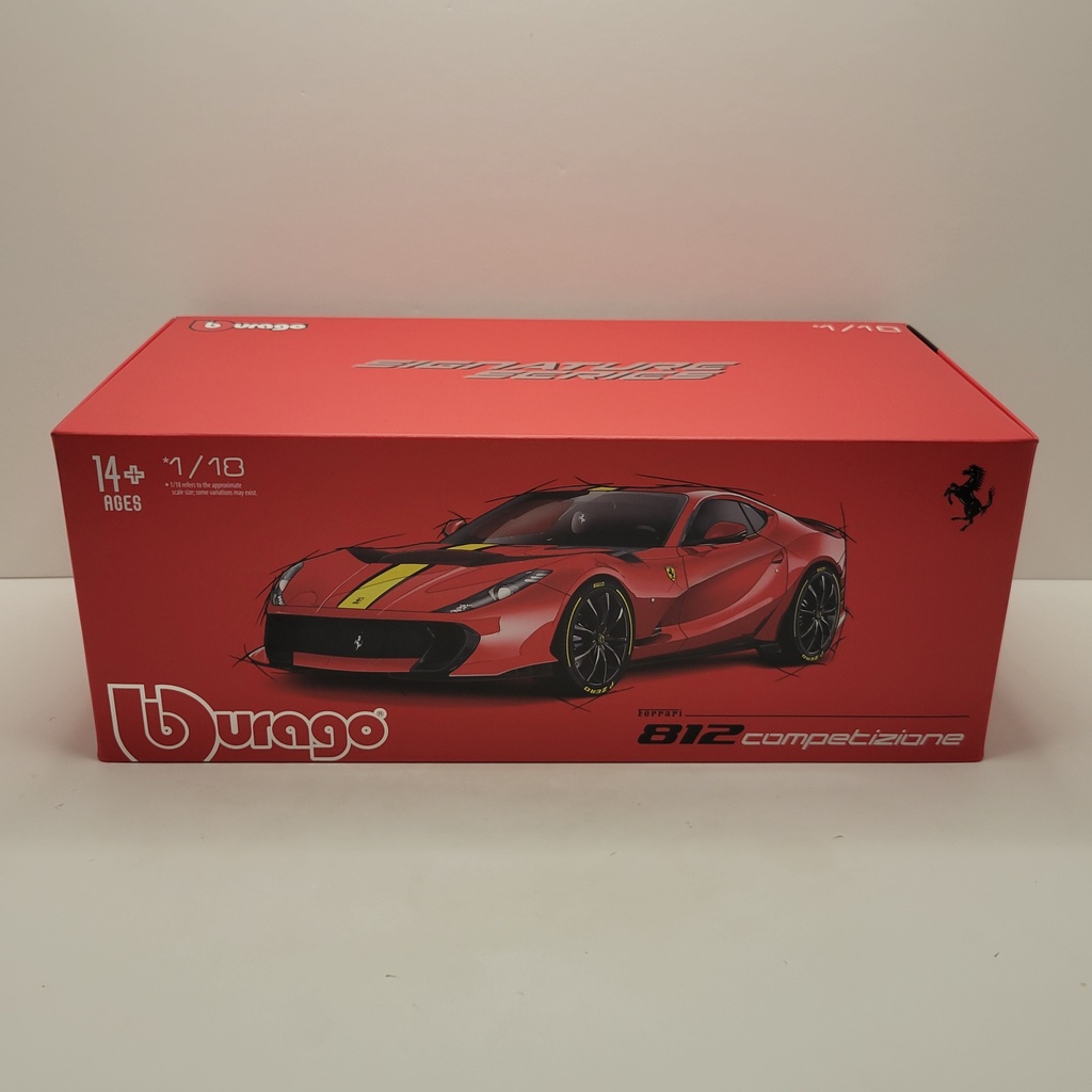 Bburago Signature Series - Ferrari 812 Competizione 1/18