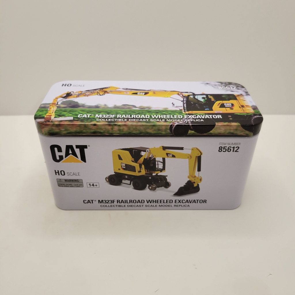 Diecast Masters - CAT - M323F Railroad Wheeled Excavator (HO Scale)