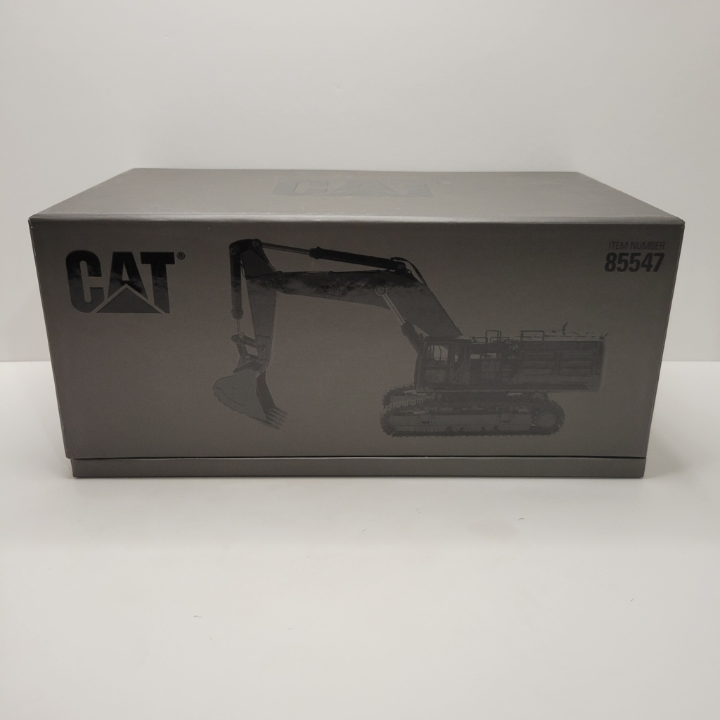 Diecast Masters - CAT - 390F L Hydraulic Excavator (Gunmetal Finish) 1/50