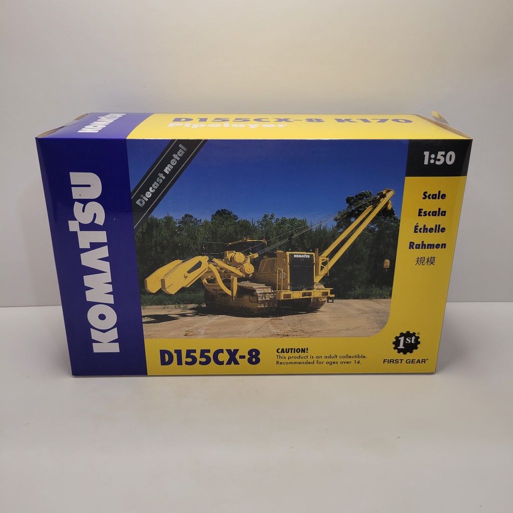 First Gear - Komatsu - D155CX-8 K170 Pipelayer 1/50