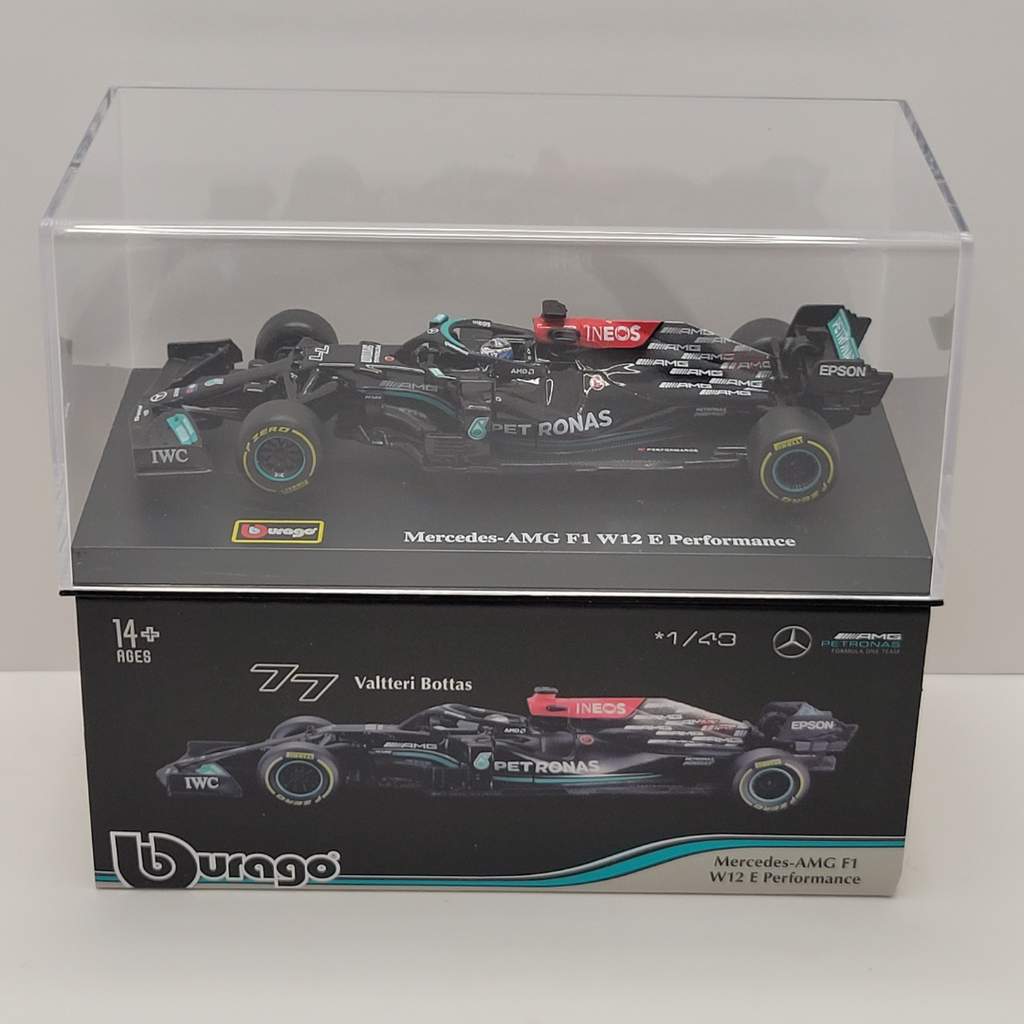 BBurago - Mercedes AMG F1 W12 E Performance #77 Valtteri Bottas 1/43