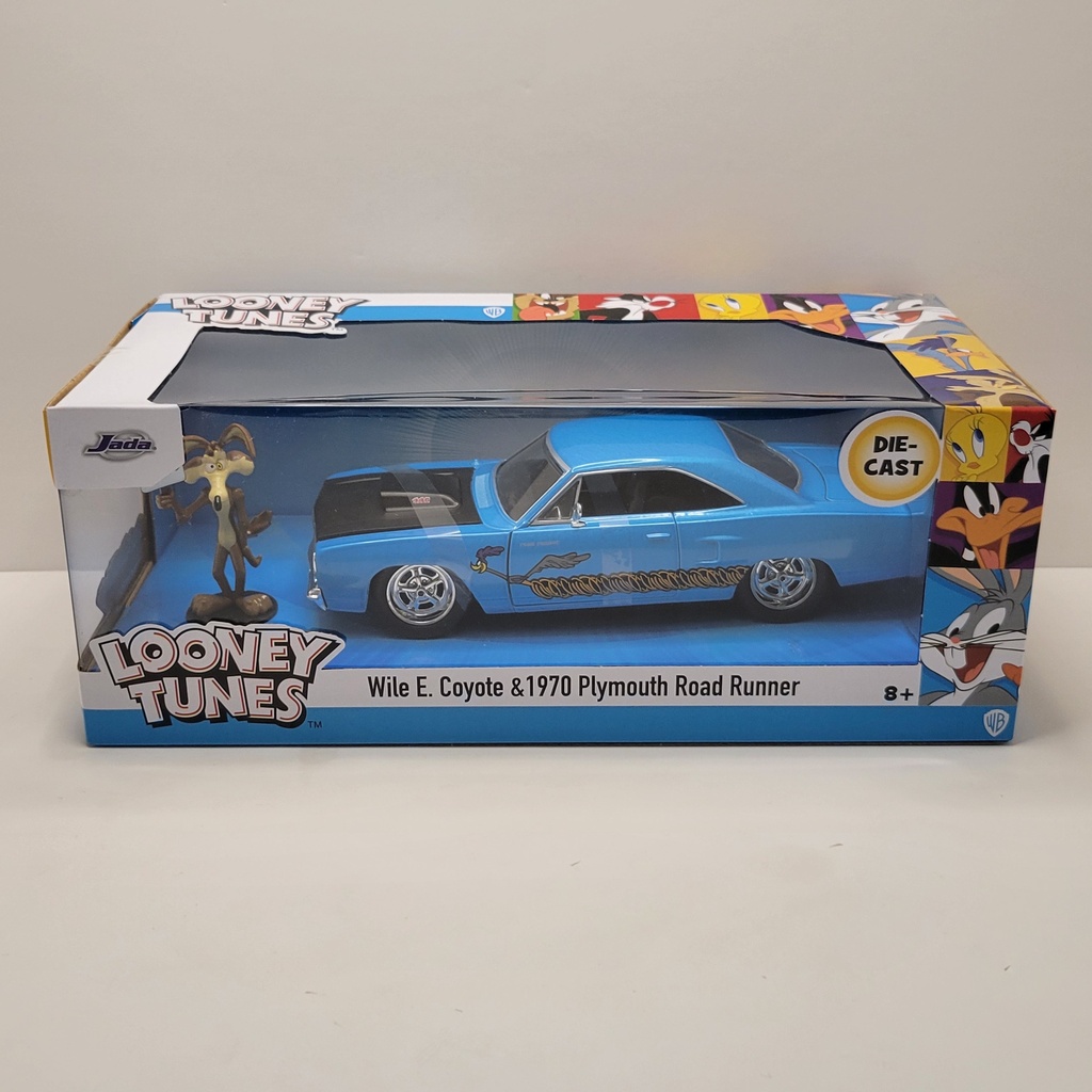 Jada Hollywood Rides - Wile E. Coyote & 1970 Plymouth Road Runner 1/24