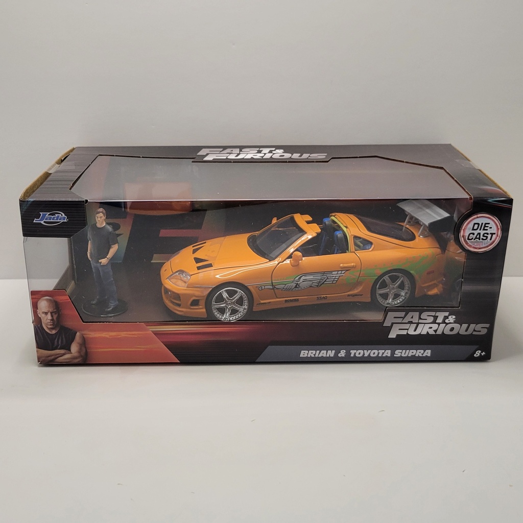 Jada Hollywood Rides - Fast & Furious Brian's Toyota Supra 1/24