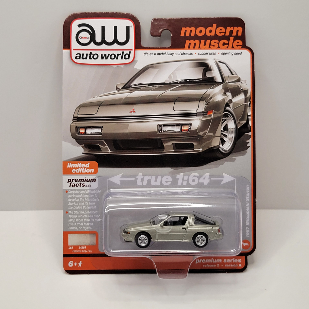 Auto World - 1987 Mitsubishi Starion 1/64