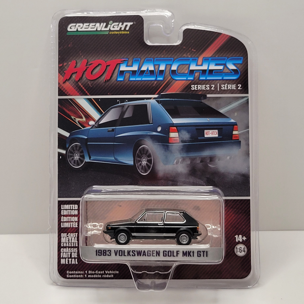 Greenlight - Hot Hatches Series 2 - 1983 Volkswagen Golf MK1 GTI 1/64