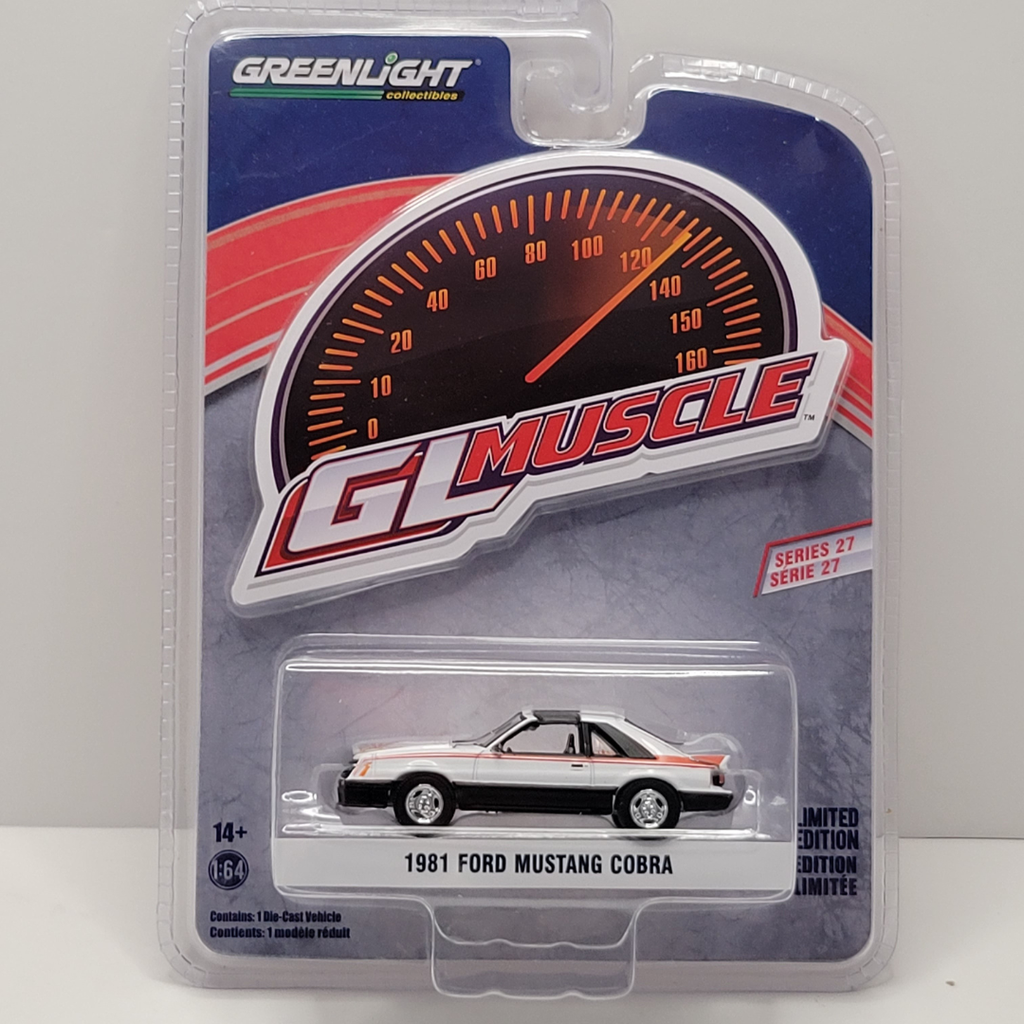 Greenlight - GL Muscle Series 27 - 1981 Ford Mustang Cobra 1/64