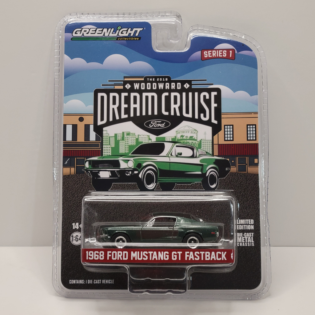 Greenlight - Woodward Dream Cruise Series 1 - 1968 Ford Mustang GT Fastback 1/64