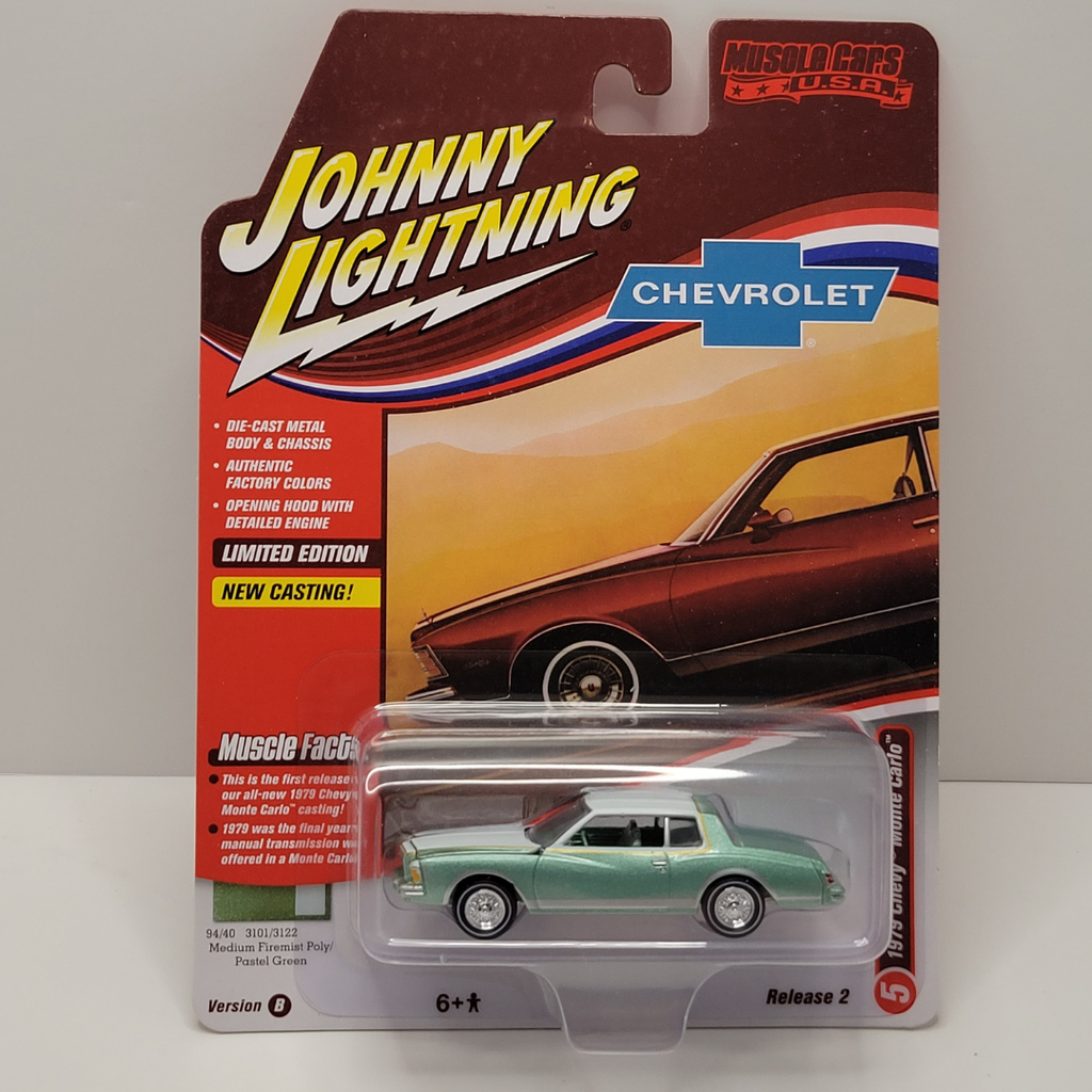 Johnny Lightning Muscle Cars - 1979 Chevy Monte Carlo 1/64