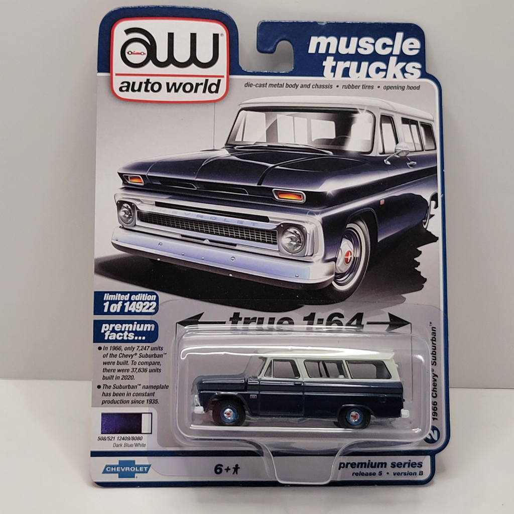 Auto World - 1966 Chevy Suburban 1/64
