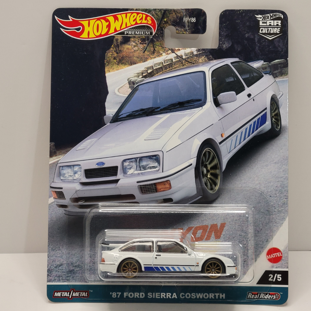 Hot Wheels Premium - Canyon Warriors - '87 Ford Sierra Cosworth 2/5