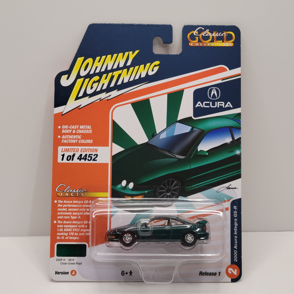 Johnny Lightning Classic Gold - 2000 Acura Integra GS-R 1/64