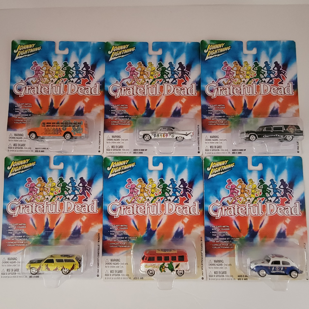 Johnny Lightning - 2004 Grateful Dead - Set Complet de 6