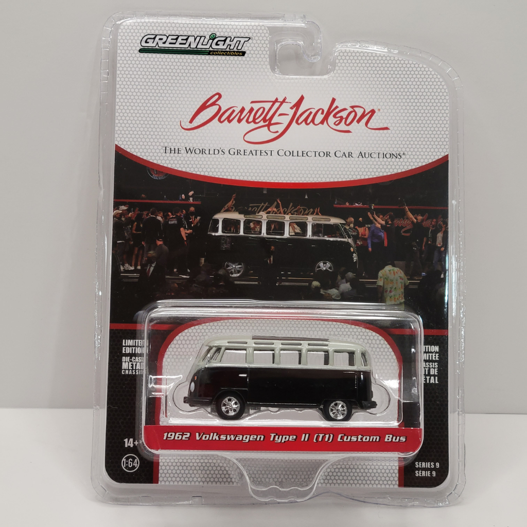 Greenlight - Barrett-Jackson Series 9 - 1962 Volkswagen Type II Custom Bus 1/64