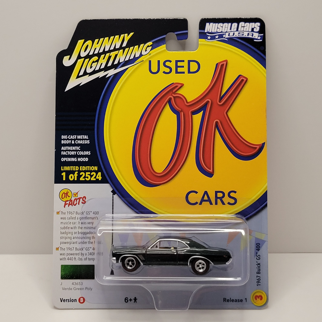 Johnny Lightning Muscle Cars - 1967 Buick GS 400 1/64