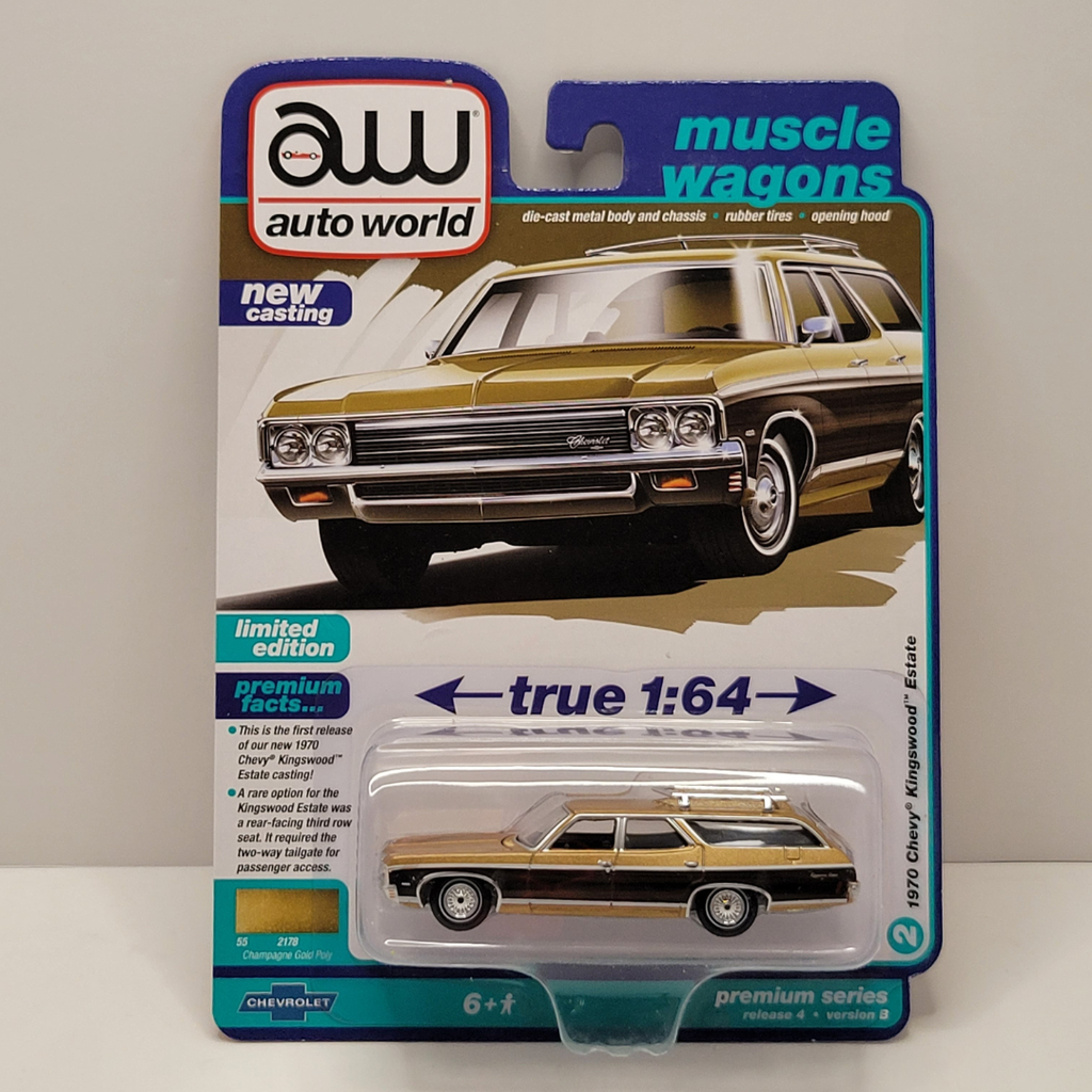 Auto World - 1970 Chevy Kingswood Estate 1/64
