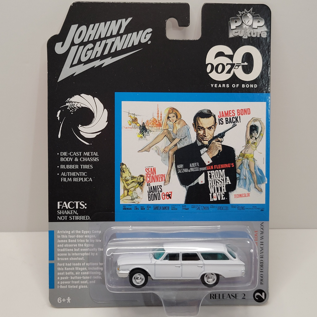 Johnny Lightning Pop Culture - 1960 Ford Ranch Wagon 1/64