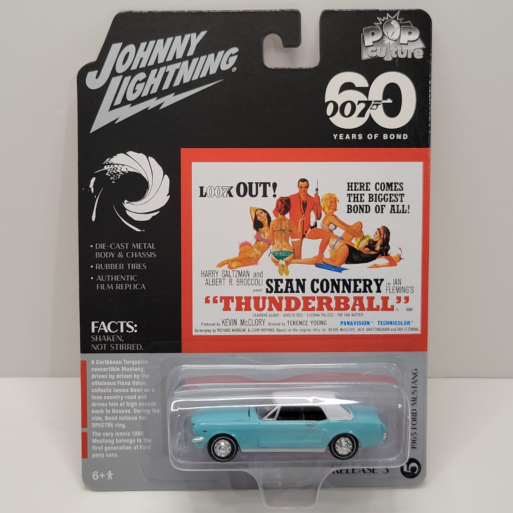 Johnny Lightning Pop Culture - 1965 Ford Mustang 1/64