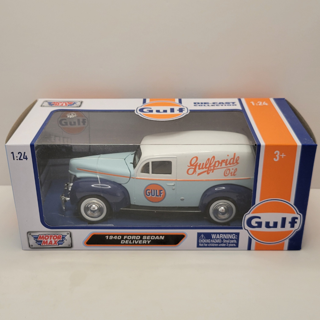 MotorMax Gulf - 1940 Ford Sedan Delivery 1/24 | sacollection
