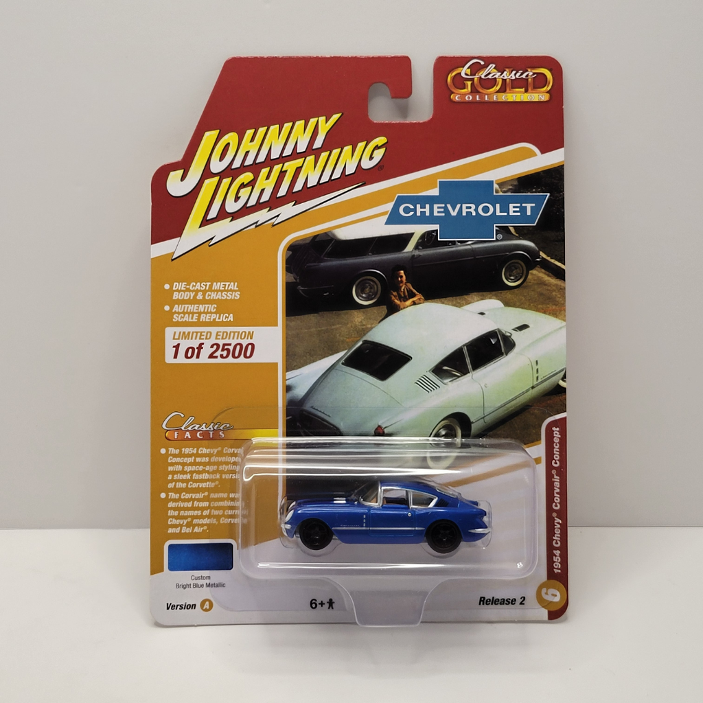 Johnny Lightning Classic Gold - 1954 Chevy Corvair Concept 1/64