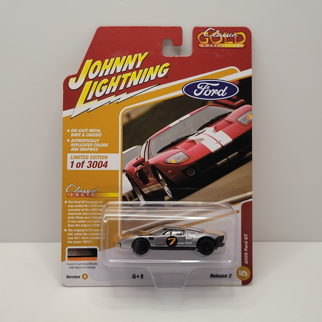 Johnny Lightning Classic Gold - 2005 Ford GT 1/64