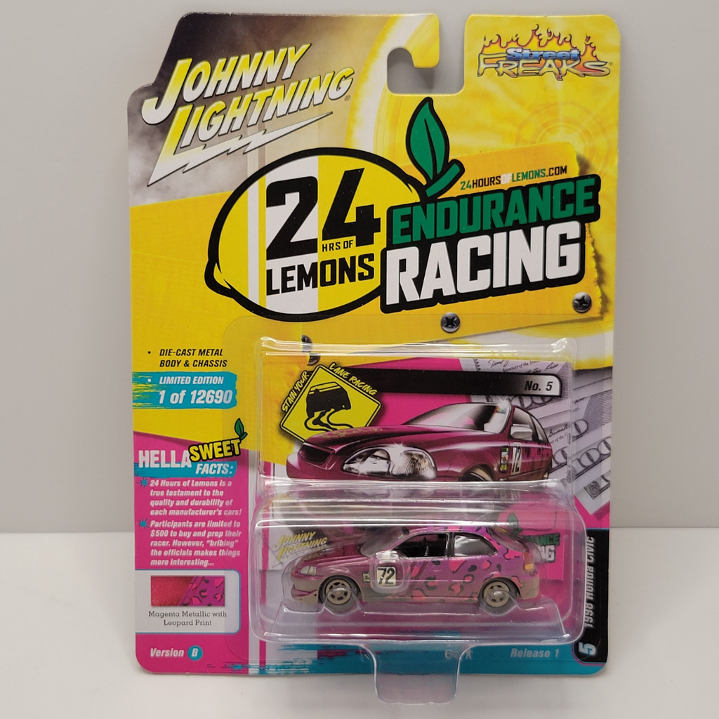 Johnny Lightning Street Freaks - 1998 Honda Civic 1/64