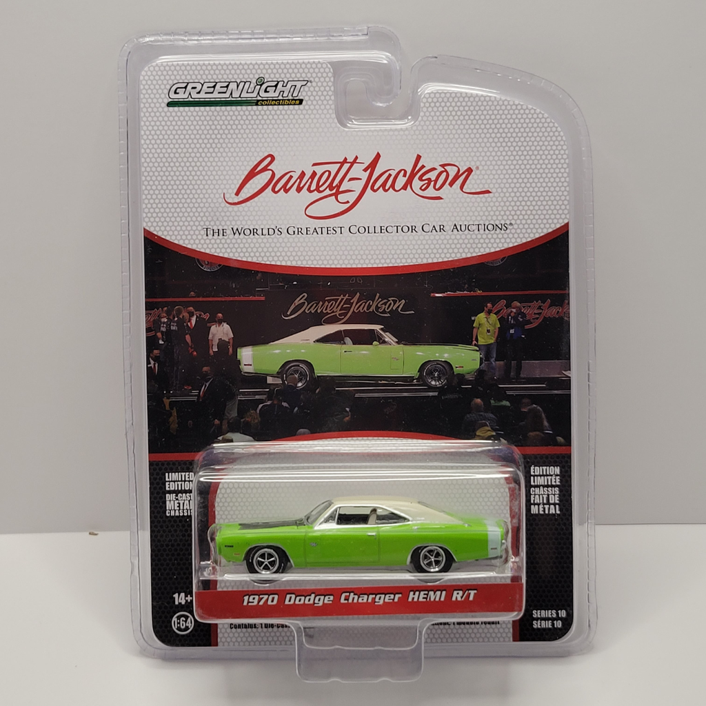 Greenlight - Barrett-Jackson Series 10 - 1970 Dodge Charger Hemi R/T 1/64