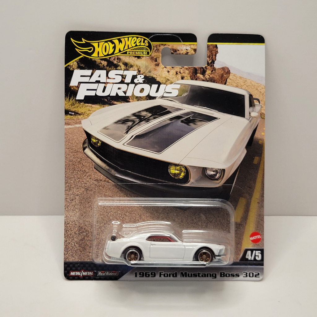Hot Wheels Premium - Fast & Furious - 1969 Ford Mustang Boss 302
