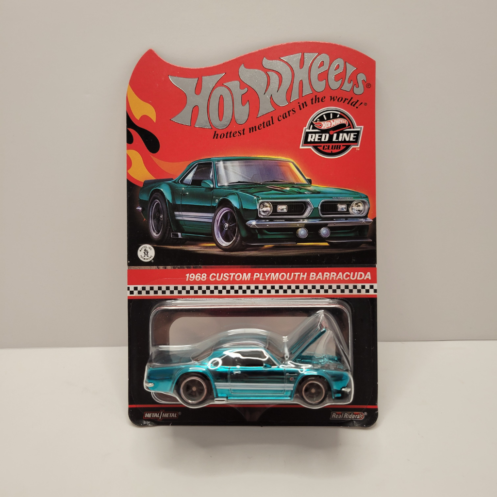 Hot Wheels Red Line Club - 1968 Custom Plymouth Barracuda