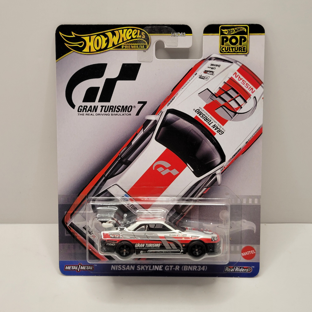 Hot Wheels Premium - Pop Culture 2024 - Nissan Skyline GT-R (BNR34)
