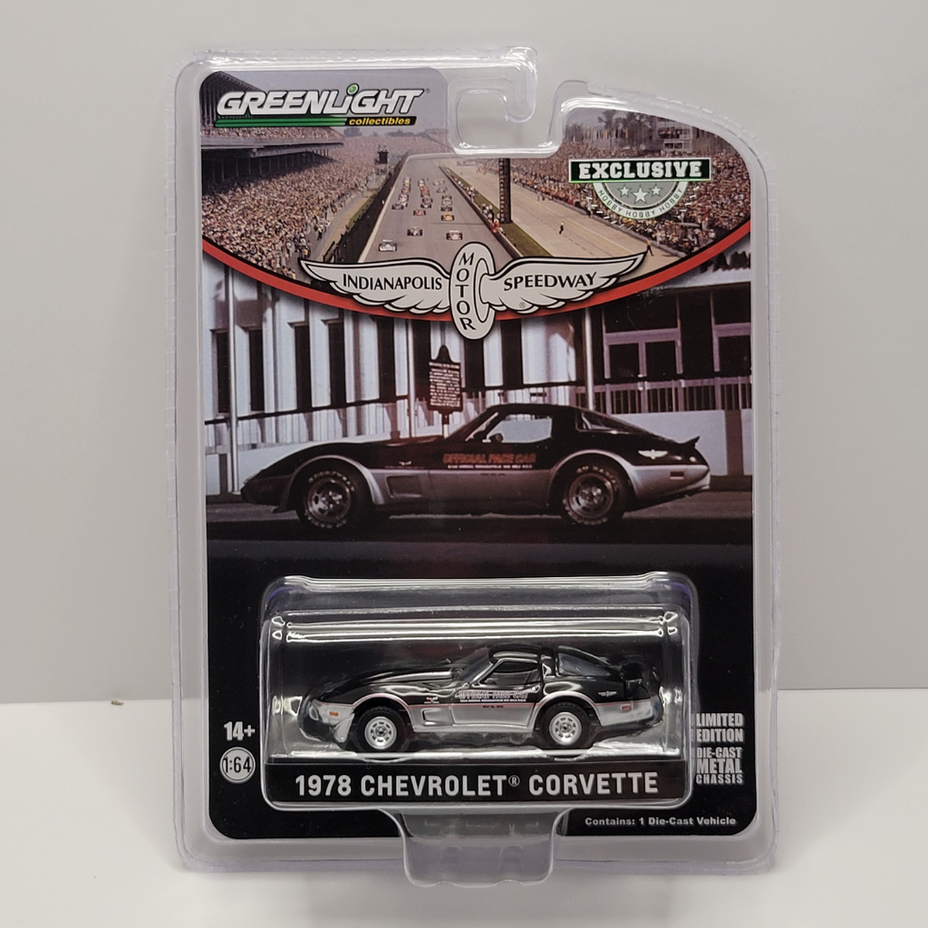 Greenlight - Indianapolis Motor Speedway - 1978 Chevrolet Corvette 1/64