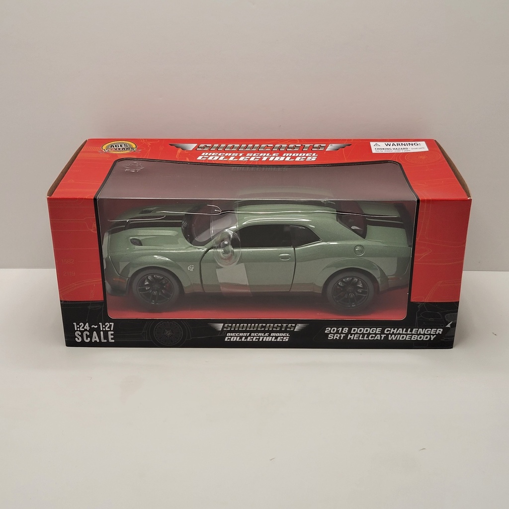 Showcasts - 2018 Dodge Challenger SRT Hellcat Widebody 1/24
