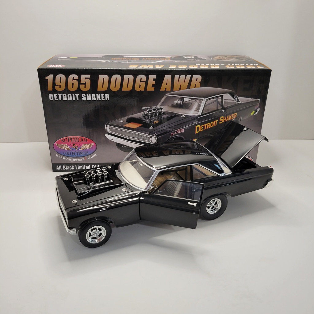 ACME - 1965 Dodge AWB Detroit Shaker All Black Edition 1/18