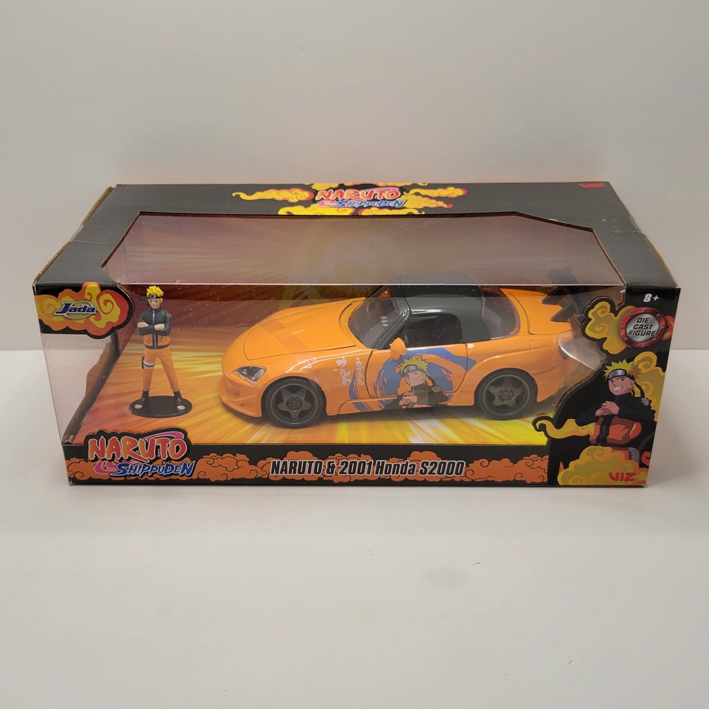 Jada Hollywood Rides - Naruto & 2001 Honda S2000 1/24