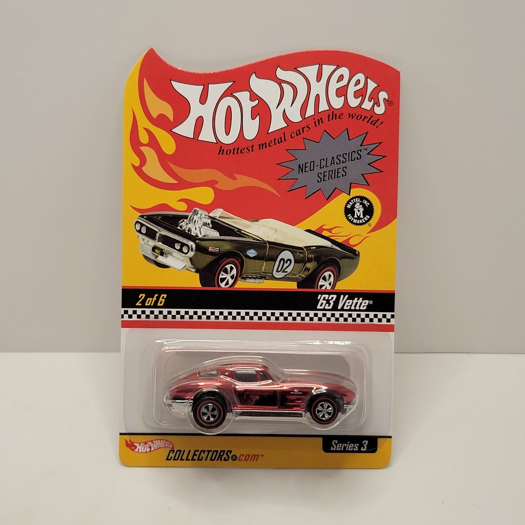 Hot Wheels Red Line Club - Neo-Classics Series 3 - '63 Vette /10500