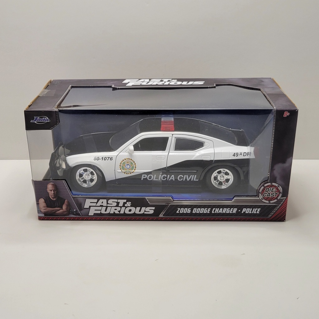 Jada Fast & Furious - 2006 Dodge Charger Police 1/24