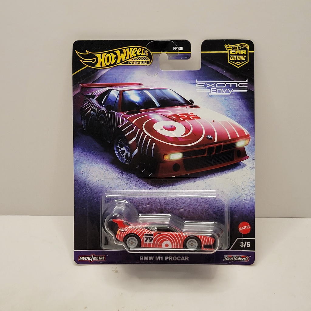 Hot Wheels Premium - Exotic Envy 2024 - BMW M1 Procar