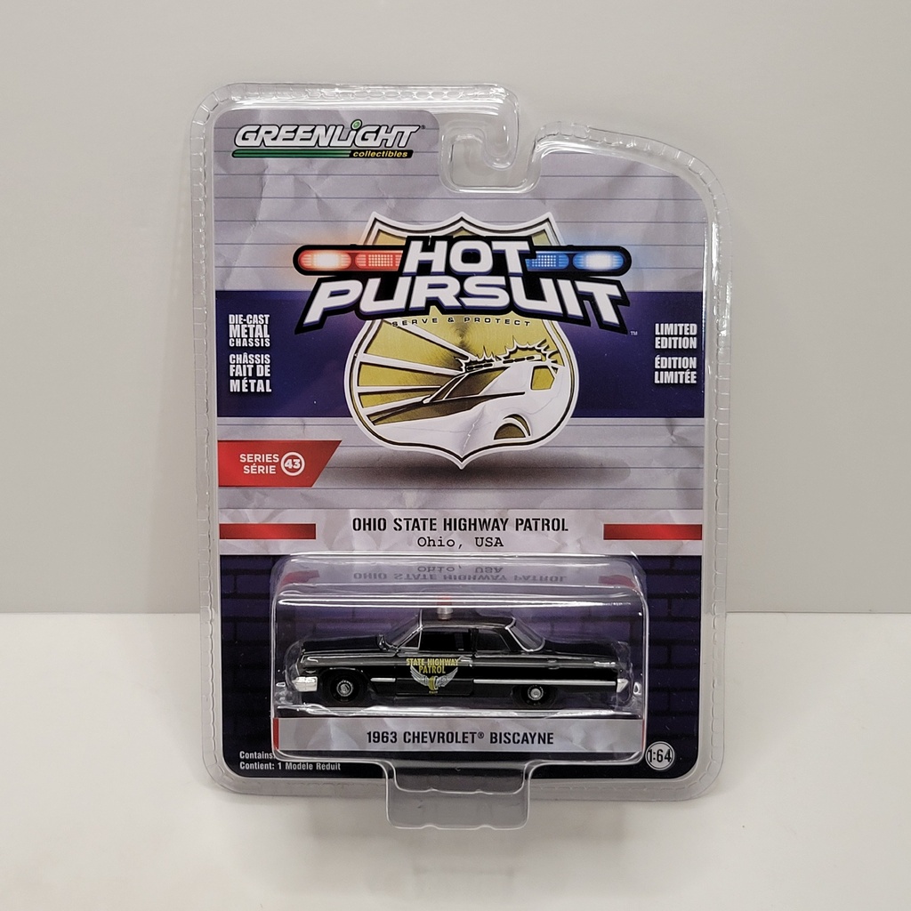 Greenlight - Hot Pursuit Series 43 - 1963 Chevrolet Biscane 1/64