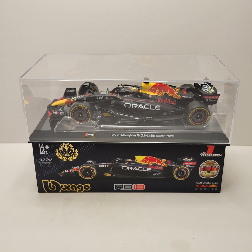 BBurago - Oracle Red Bull Racing RB18 (2022) #1 Max Verstappen 1/24