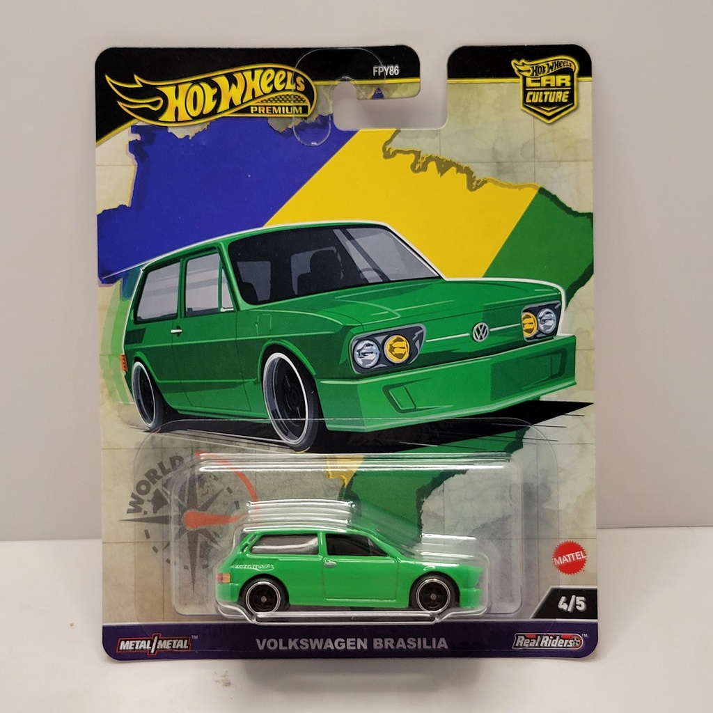 Hot Wheels Premium - World Tour - Volkswagen Brasilia