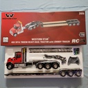 Diecast Masters - Western Star 49X SSFA Tridem Heavy-Haul Tractor with Lowboy Trailer (Remote Controlled) 1/16