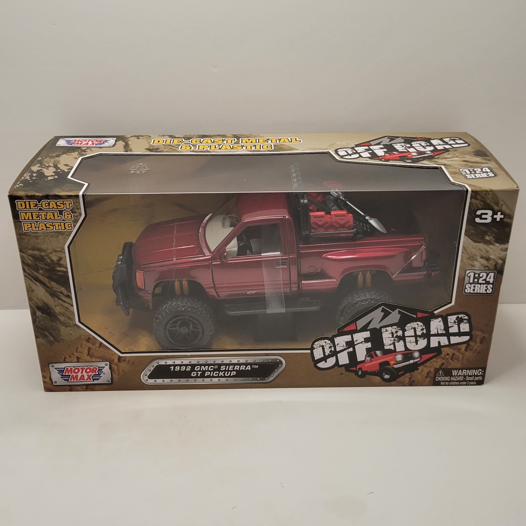 MotorMax - Off Road - 1992 GMC Sierra GT Pickup 1/24