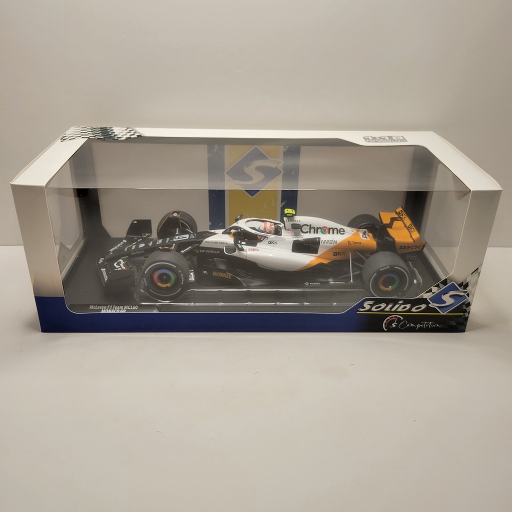 Solido - McLaren F1 Team MCL60 Monaco GP #4 Lando Norris 1/18