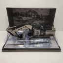 Diecast Masters - CAT - 390F L Hydraulic Excavator (Gunmetal Finish) 1/50