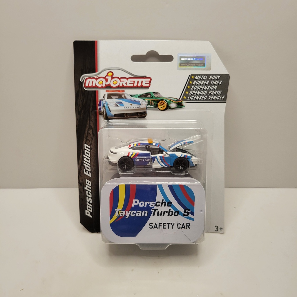 Majorette - Porsche Edition - Porsche Taycan Turbo S Safety Car