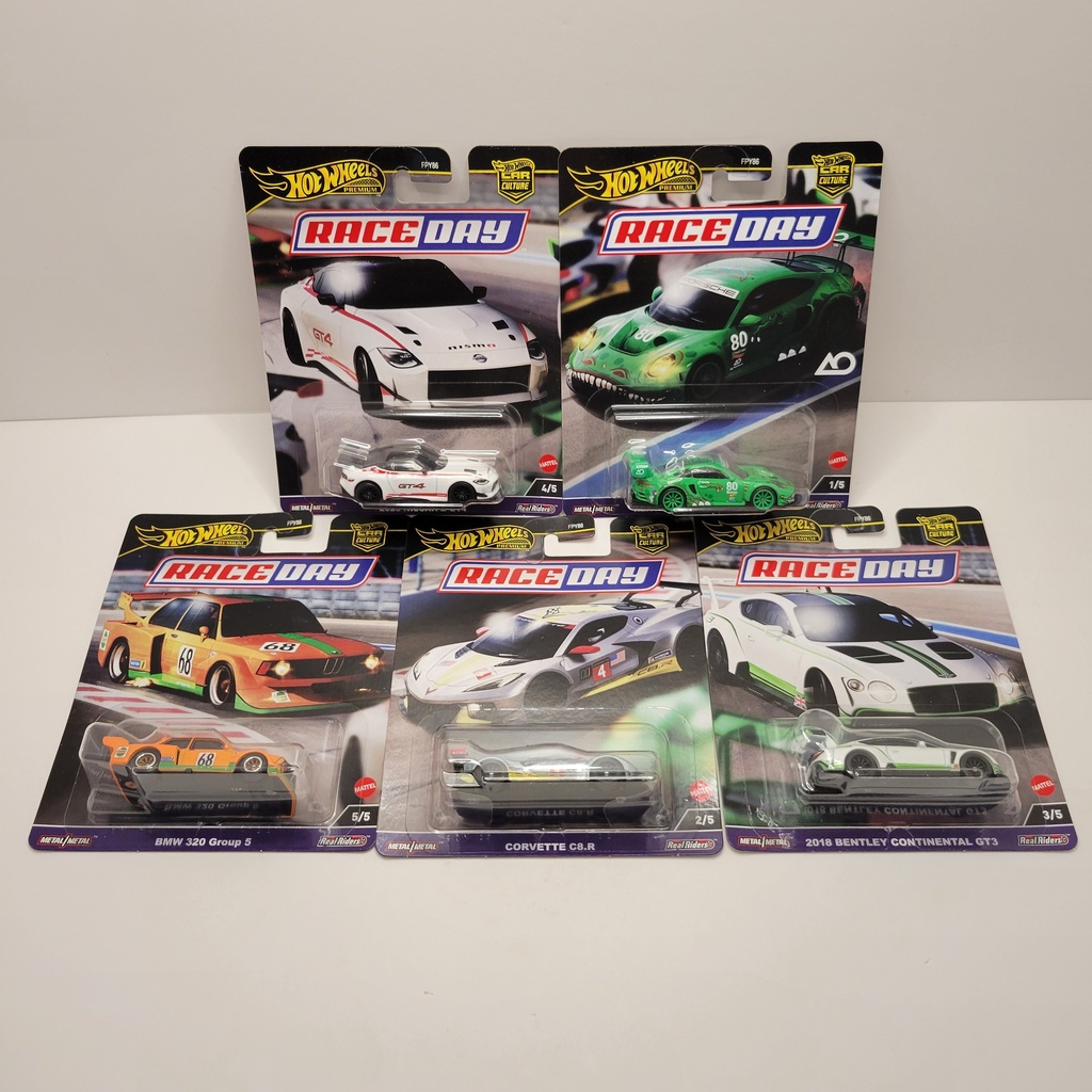 Hot Wheels Premium - Race Day - Set Complet