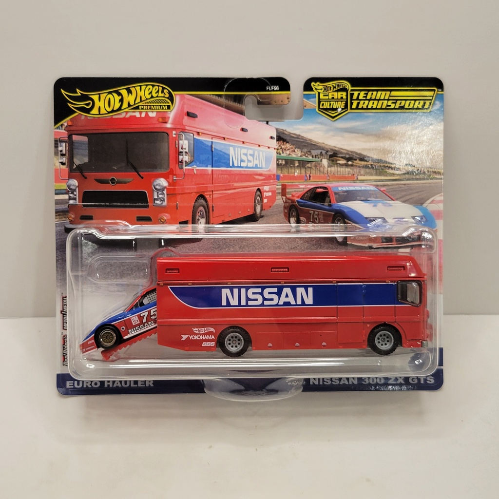 Hot Wheels Team Transport - '94 Nissan 300 ZX GTS / Euro Hauler #73
