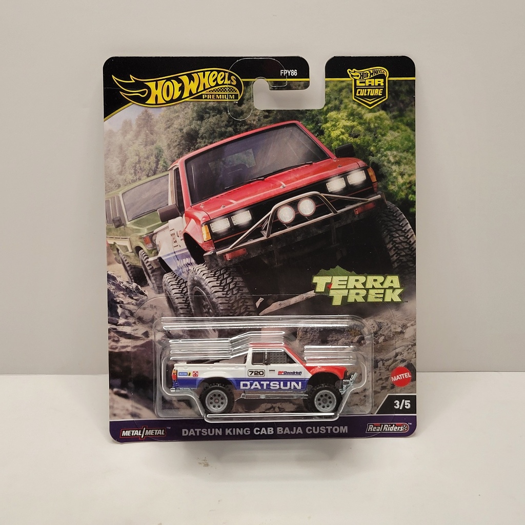 Hot Wheels Premium - Terra Trek - Datsun King Cab Baja Custom