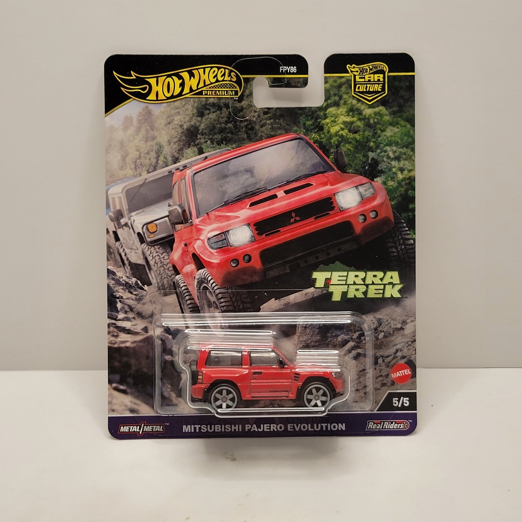 Hot Wheels Premium - Terra Trek - Mitsubishi Pajero Evolution