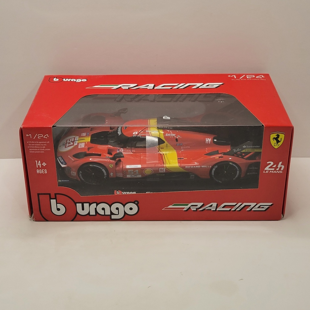 BBurago - Ferrari 499P LMH #51 2023 24H Le Mans Champion 1/24