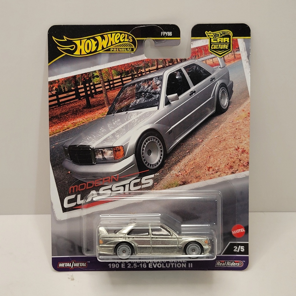 Hot Wheels - Modern Classics - 1990 Mercedes-Benz 190 E 2.5-16 Evolution 2